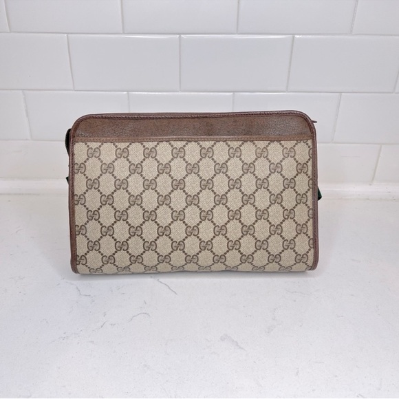 Authentic Vintage Gucci ophidia GG Monogram web Clutch Bag - Picture 3 of 8